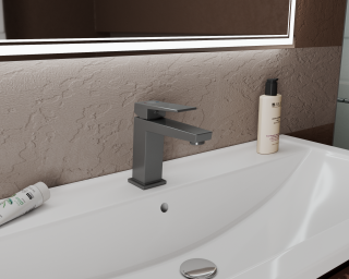 Смеситель для умывальника RUSH Thira (TR3635-12Grey)